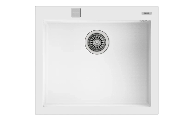 Гранитна мивка ForSquare 50.40 TG БЯЛА
